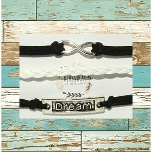 B&W Infinity Dream Bracelet